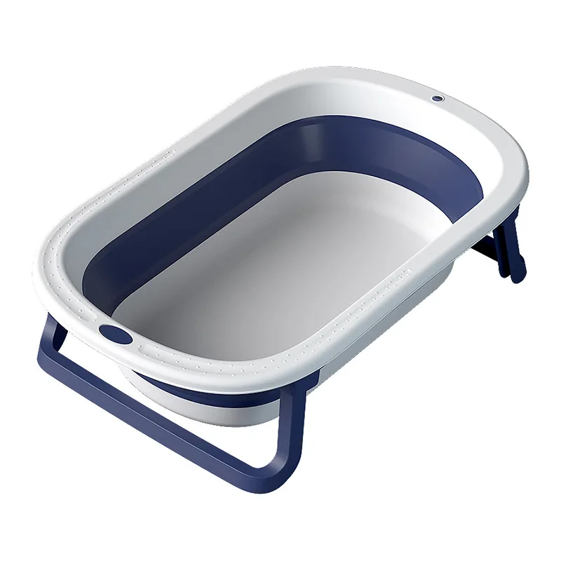 Cost Effective Eco-Friendly TPE PP New Plastic Foldable Baby Bathtub For Infants Kids Children