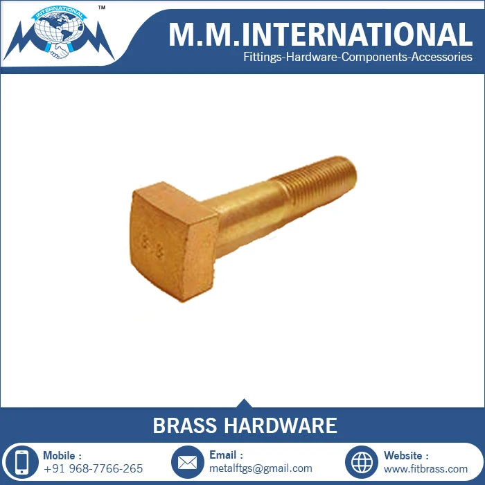High Strength Brass Pan Head Slotted Machine Screw