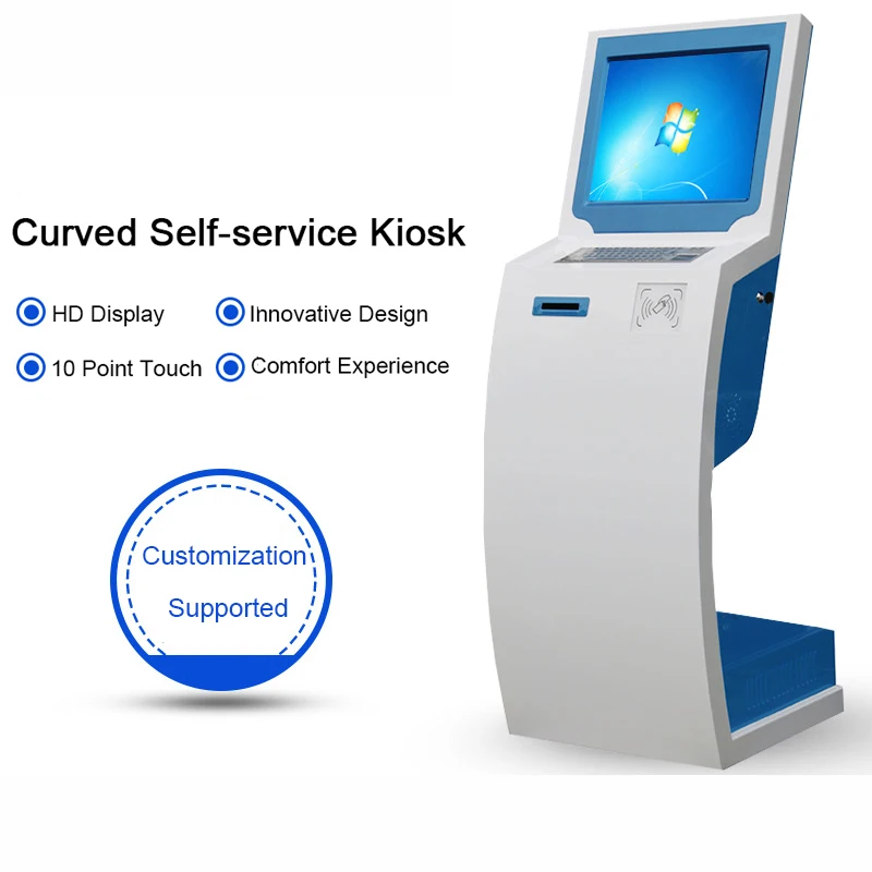 self service kiosk credit card food ordering self service payment kiosk self-service pos terminal ordering kiosk