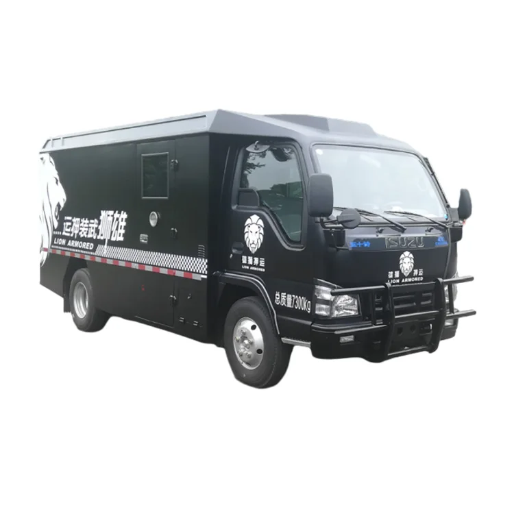 China Factory Wholesale Good Quality Tactical Gear Vehicle Cash In Transit Vehicle Armored Cash In Transit Truck for Outdoor