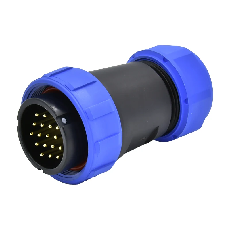 SP Series Connector SP29 1 2 3 4  6 7 9 10 10B 16 17 20 24 26 Pins IP67 IP68 Waterproof Cable circular connector