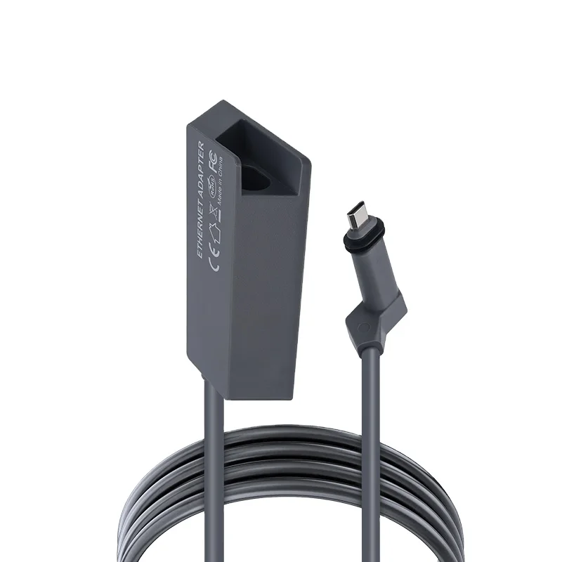 High-Speed 1000Mbps Starlink V2 Ethernet Adapter Metal Internet Connector Plug Plug and Play Communication Cable