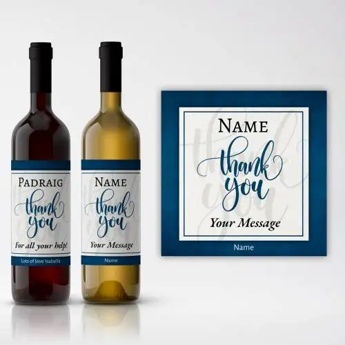 Adhesive Label Maker Laminated Paper Sticker Wine Whisky Bottle Sticky Label