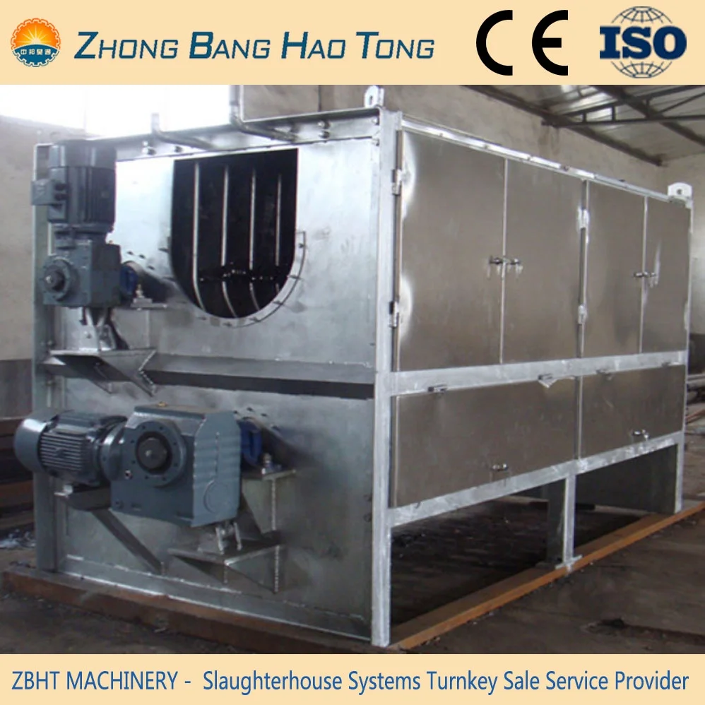 rotary pig hair removing machine with good hair removing function