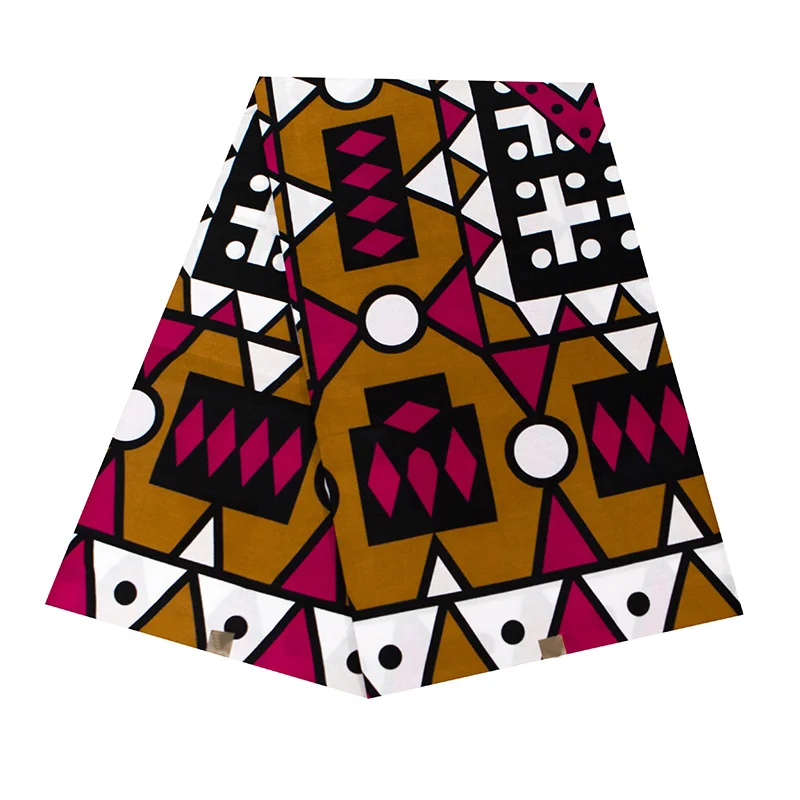 Цветная мягкая натуральная 100% хлопчатобумажная восковая ткань kente дизайн Африканский цифровой принт vitenge ткань Африканский Воск