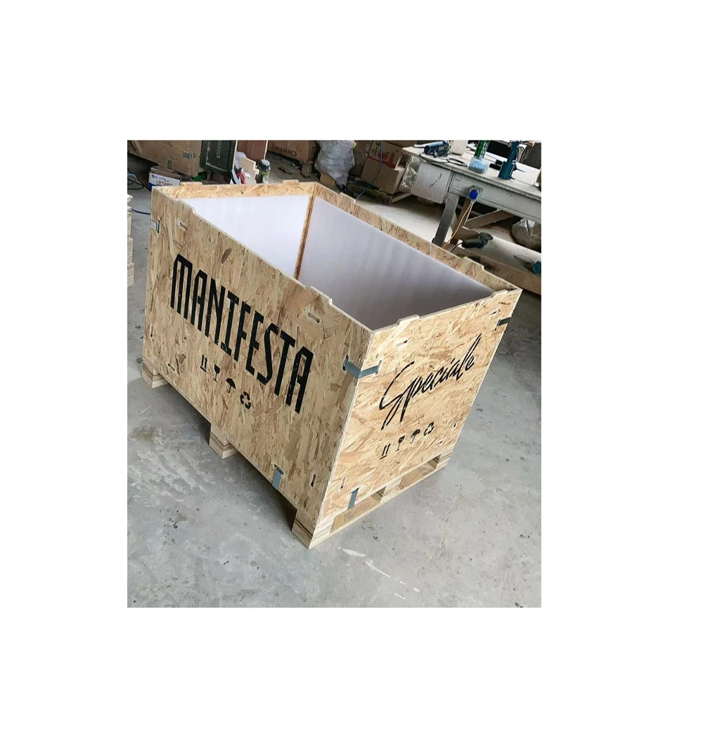 collapsible wood crate was designed to be assembled / disassembled quickly and easily From China Manufacturer