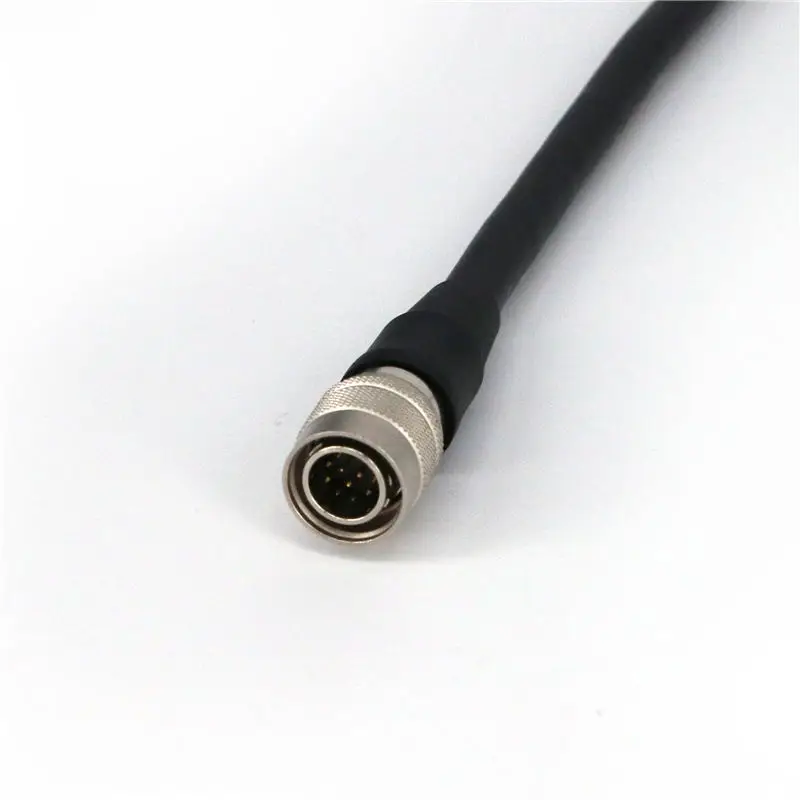 12pin male hirose connectors to free leads IO cables for vision camera
