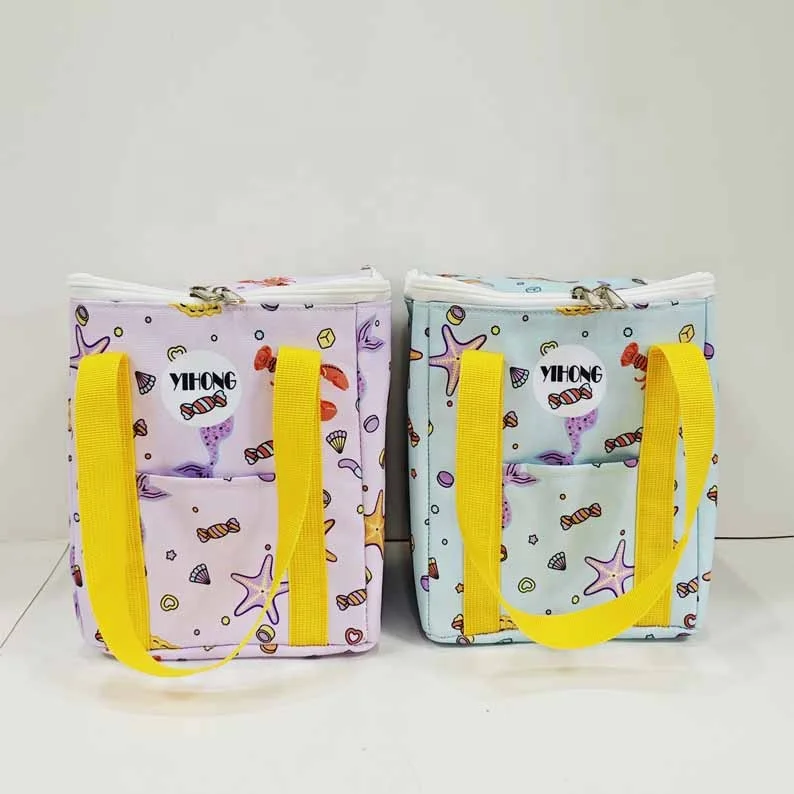 Портативная многофункциональная сумка-холодильник 600D с толстой изоляцией из алюминиевой фольги для