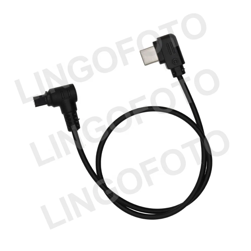 Type-C to N3 Camera Remote Cable for Feiyu AK2000C,AK2000S, G6MAX,SCORP,SCORP PRO and Canon EOS 7D,5D Series, 1D,6D,50D,40D,30D