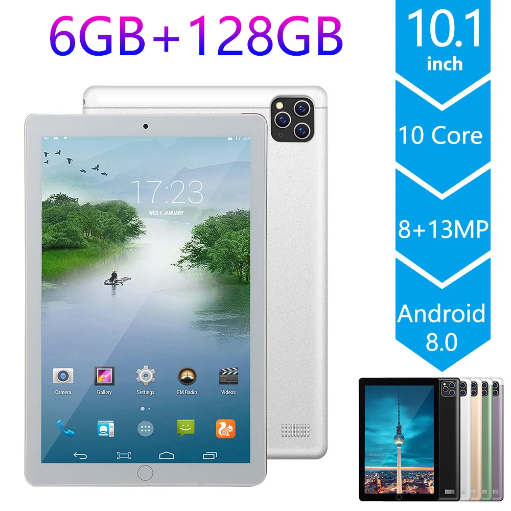 Android Tablet Pc Discount Factory Wholesale 5G Phone Call Dual Sim 10.1 Inches BUSINESS Camera USB Metal OEM GPS WIFI