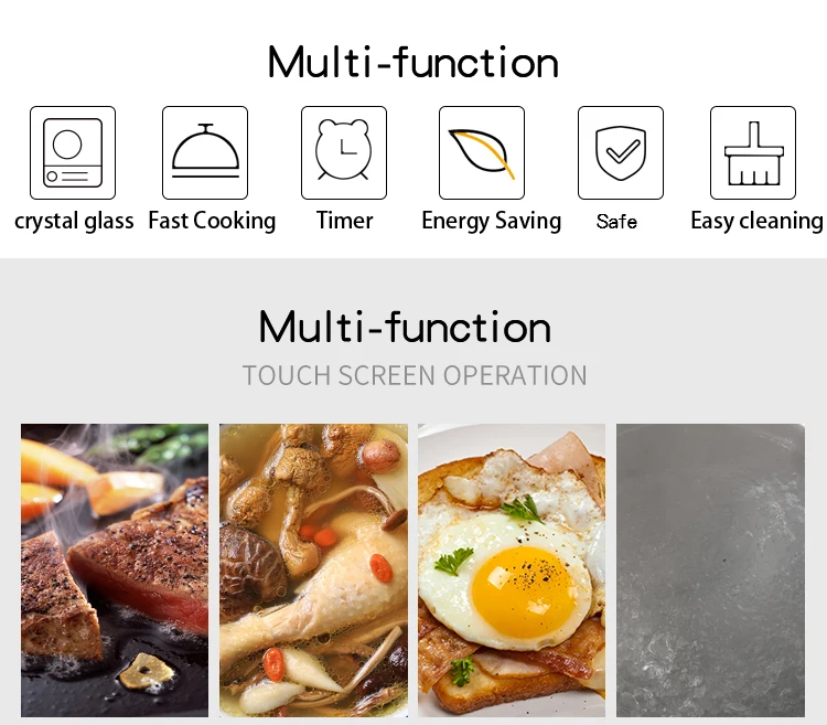 wholesale electrical home use touch control stove electric plate induction cooker