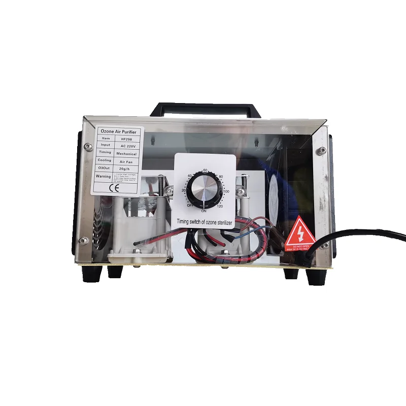 HF298 AC220V 20g ozone generator air purifier sterilizer room bacteria killing ozone machine, portable ozone generator
