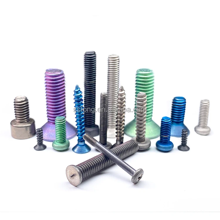 Titanium Bolt Set Bolts M8 Hex 10mm Head Rotor Wheel Alloy Aircraft Nuts And Supplier Carbon Steel Bolts