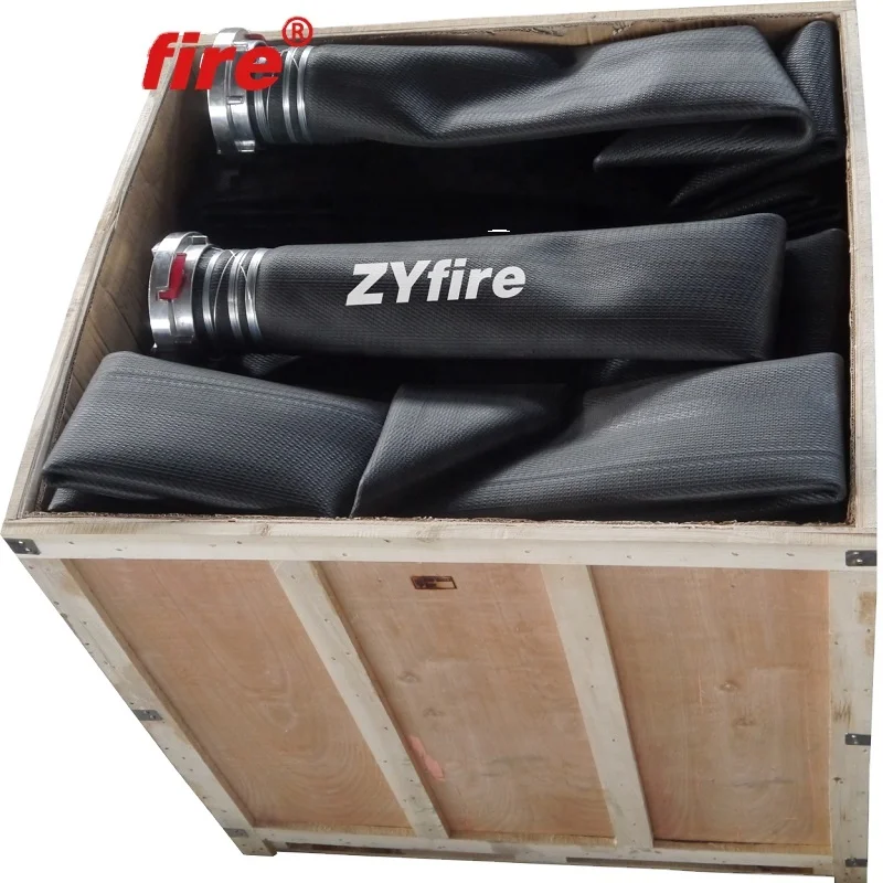 ZYfire High acrylonitrile content Through-the-weave NBR Irrigation Sludge Discharge Liquid Fertilizer Hose