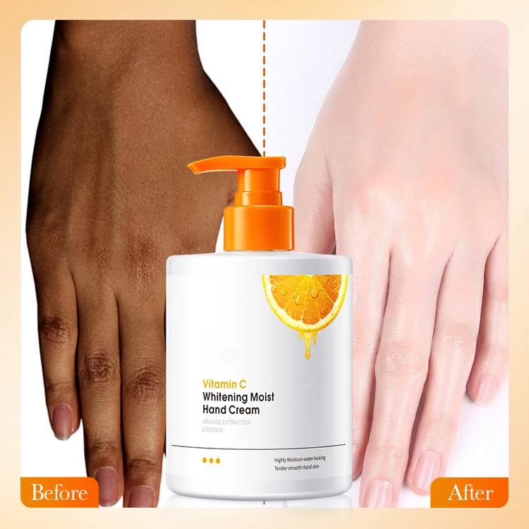 whiten-hand-cream-oem working  96g jar for extremely whiten & body lotion + vitamin e  christmas moisture anti-cracking five s