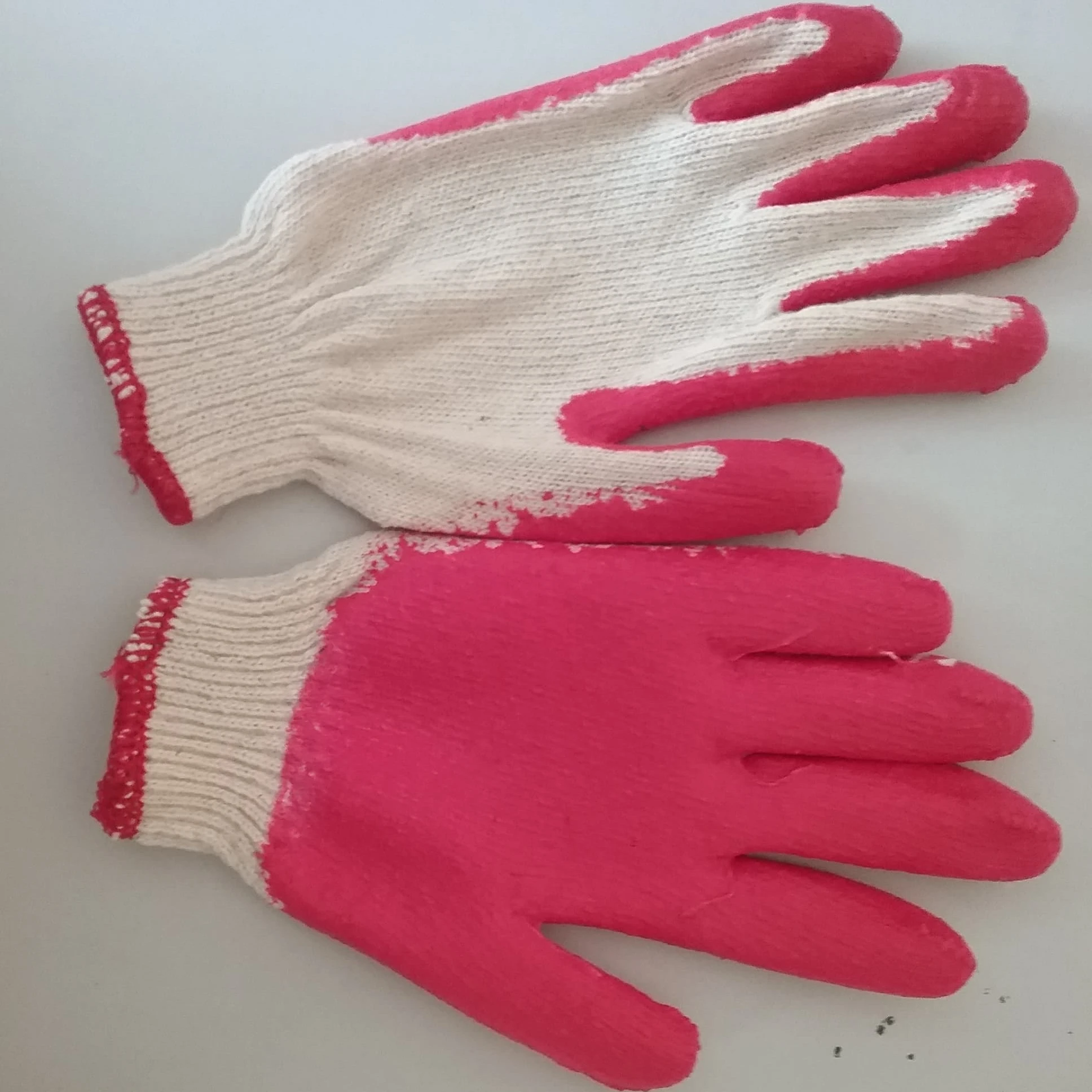 Cotton Gloves with Natural Latex Coating