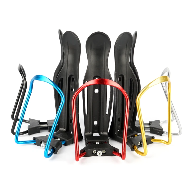 High-Strength Bicycle Adjustable Bottle Cage Water Cup Stand Aluminum Alloy Stand Mountain Bike Bicycle Equipment Accessories