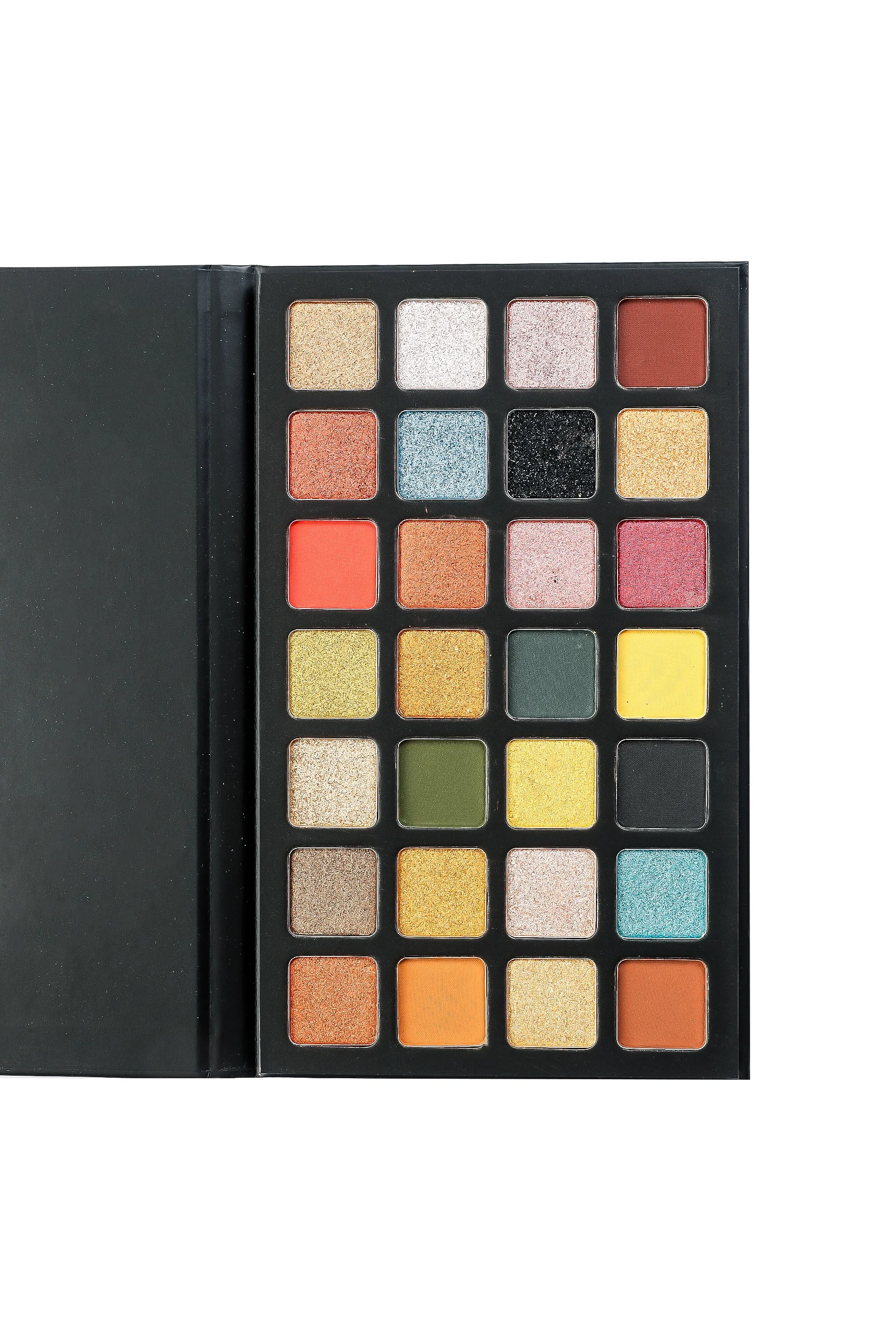 hot sale no logo luxury color eyeshadow palette in low price 28 color eyeshadow