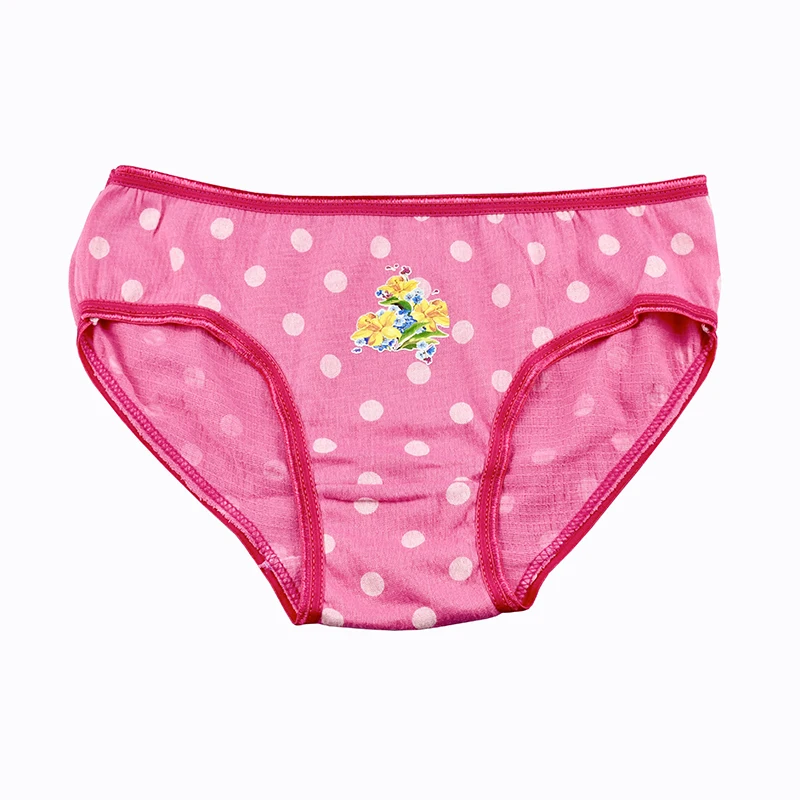 Factory Wholesale Girls 6 Pack Fine Panties Calcinha Infantil