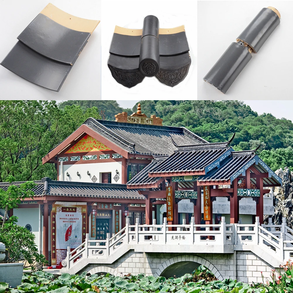 temple pavilion villa chinese style classic glazed roof tiles free sample worldwide ceramic roof tile suppliers