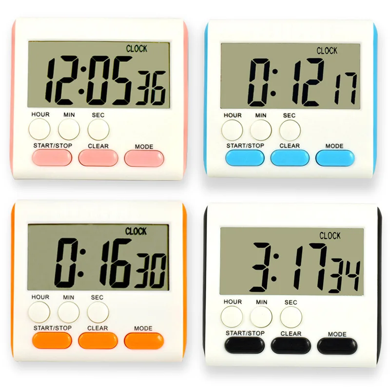 KH-TM010 Cheap Large Screen Display Food Cooking Electronic Countdown  Digital Kitchen Timer