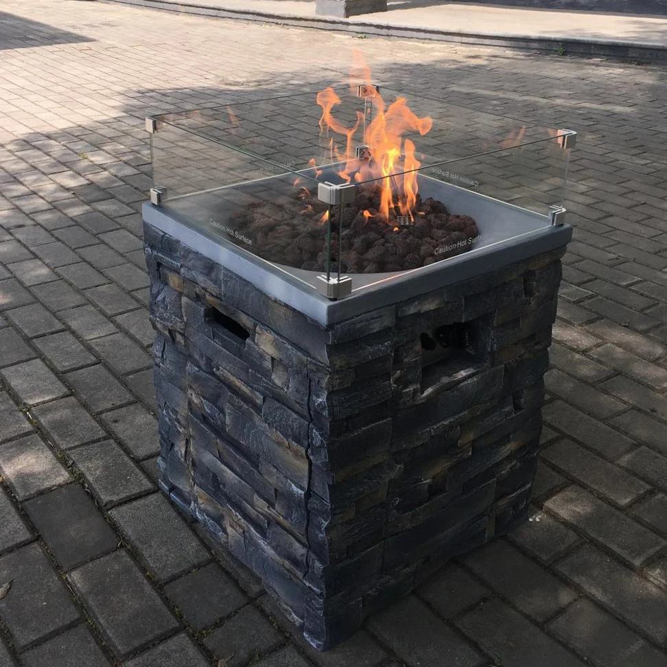 JIAHE outdoor garden patio propane natural gas small fire pit burner