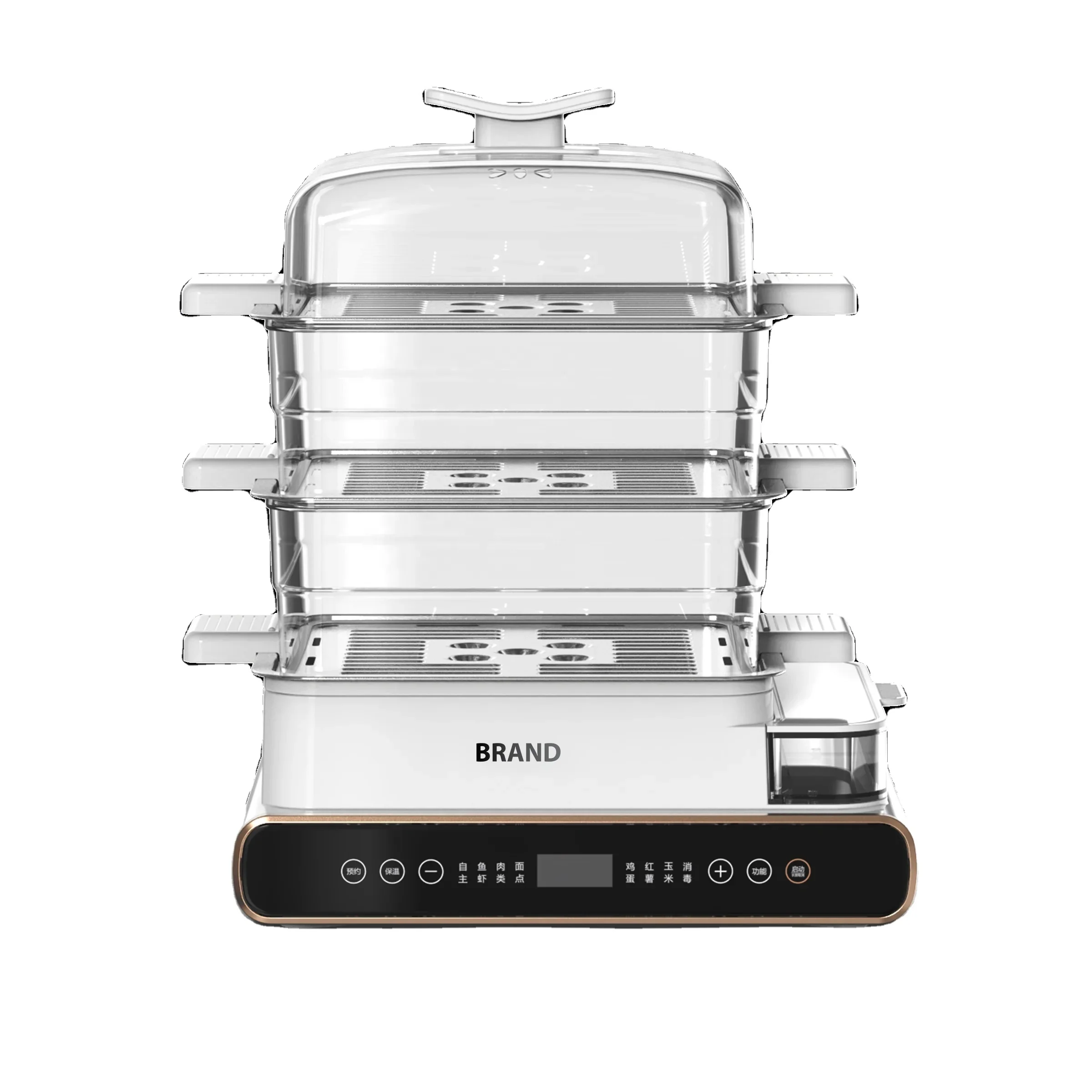 2024 New Popular Large 18L Digital Electric Steamer Fast and Efficient Cooking for Healthy Meals