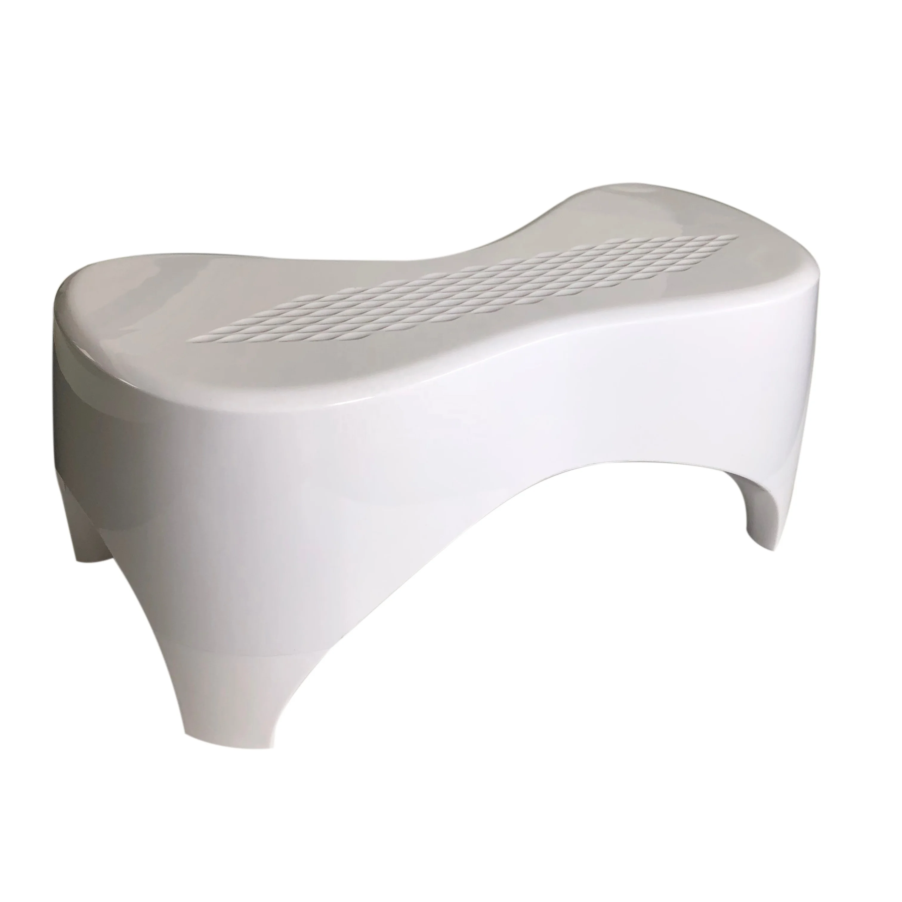 Thickened plastic toilet stool foot squatting stool household bathroom adult toilet stool