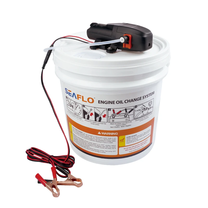 SEAFLO автономная система замены масла двигатель встроенный Картер мобильный топливный насос
