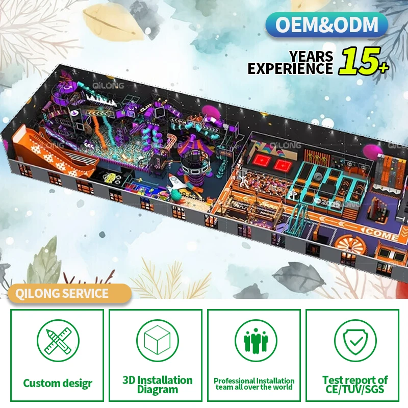 Commercial Jump Trampoline Manufacturer Business Plan Air Kids Indoor Trampoline Park Equipment For Sale