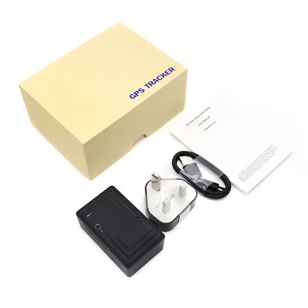 4G GPS Tracker with 3000mAh Rechargeable Battery,Anti-Theft Vehicle Remote Tracker Wireless Car Tracking Device