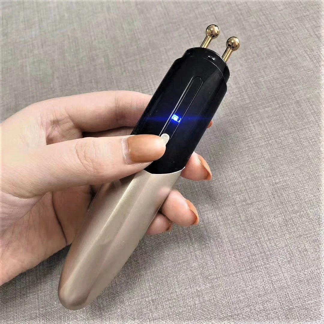 
Household portable smart eye care hot compress rechargeable vibration import device eye massager wand 