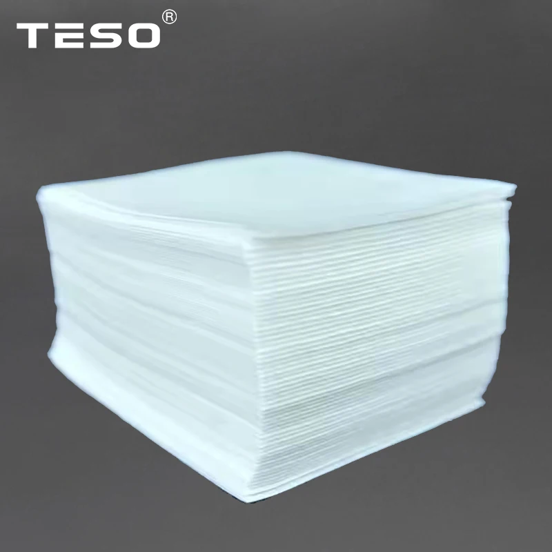 100% Polyester Nonwoven Fabric Wipes with High Absorbent of Water and Oil