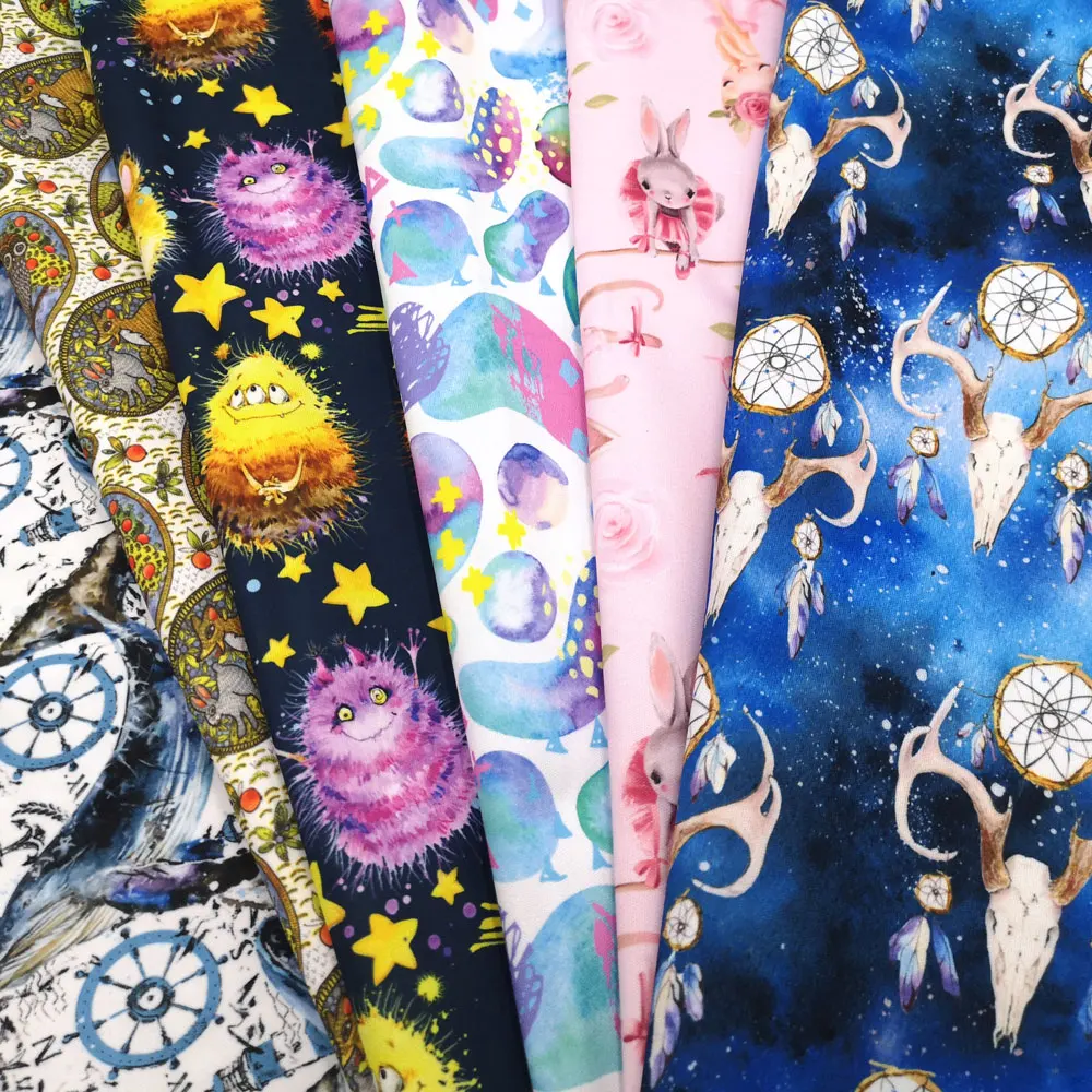 Custom printing solid color waterproof PUL fabric breathable washable pul fabric for cloth diaper