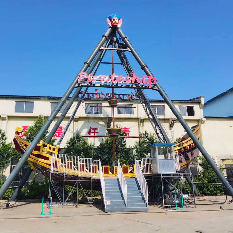 Funfair Attraction Park Equipment Fairground Amusement Park Games Pirate Ship Rides for Sale