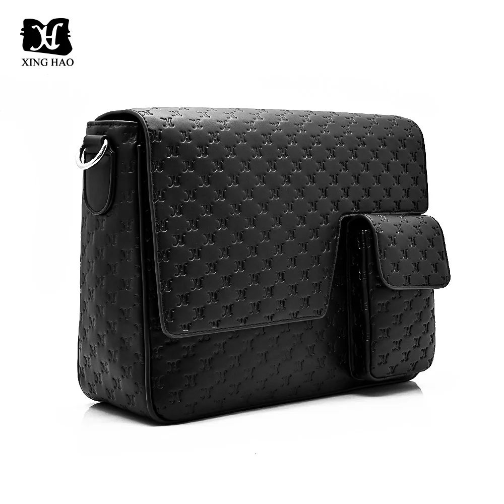 Vintage Custom Designer Genuine Leather Sling Bag High Quality Manufactures Business Messenger Bag For Man