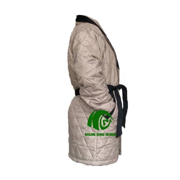 KANGO factory Poncho liner smoking jacket nylon material Quilted smoking jacket camouflage Outdoor smoking jacket