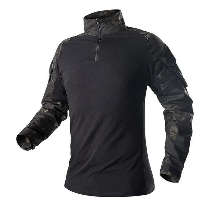 Combat Uniform Men G3 Tactical Shirts Trousers CP Camouflage Multicam Cargo Knee Pads Pants Work Clothing