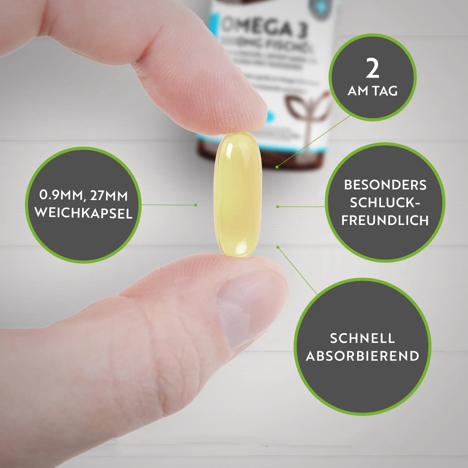 OEM Omega 3 200 Mg Fish Oil 660 mg EPA and 440 mg DHA Pure Fish Oil Soft Gels 240 Soft Gels for Adults