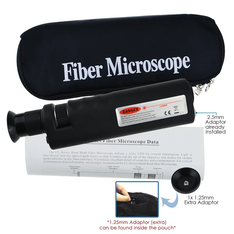 Microscope Slide 400x Fiber Optical Scopes Fiber Optic Scope