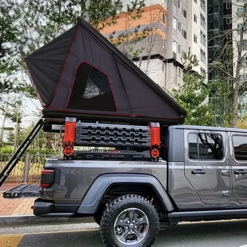 Triangle Aluminum Hard Shell Roof Top Tent