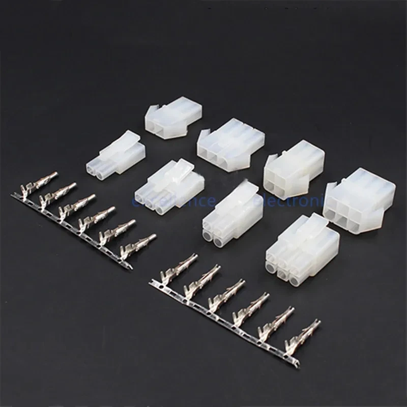 1/2/3/4/6/9 Way Pin Big Tamiya Connector Set Kits Large Tamiya Set EL 6.2MM Male Female Air Docking Connector