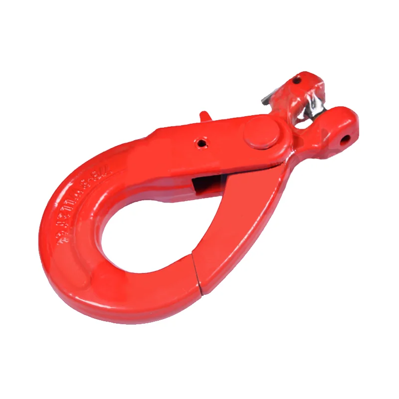 Drop forged rigging G80 alloy steel clevis self locking hook