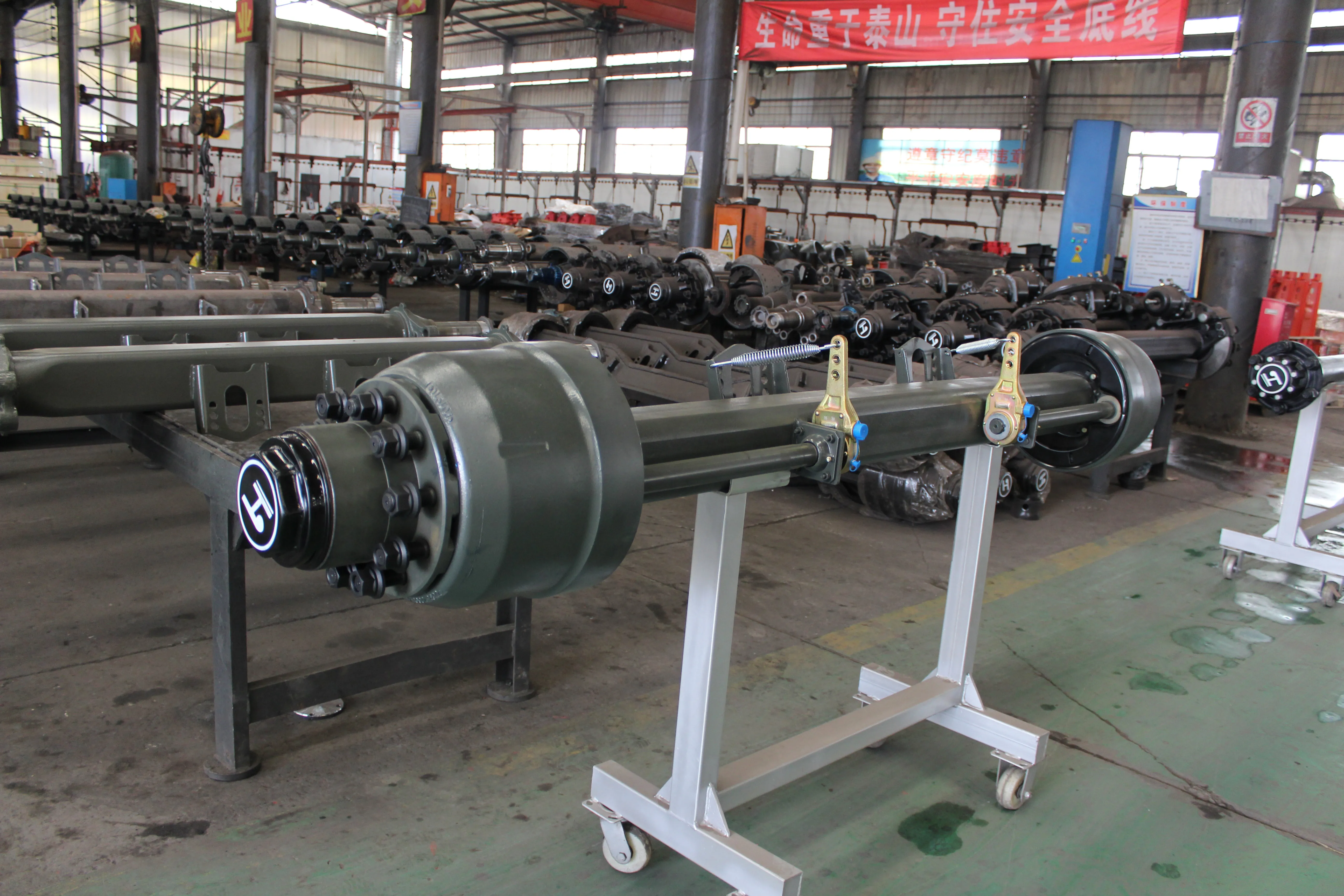 Online customization Factory dirext saleFast dispatch forged trailer axle