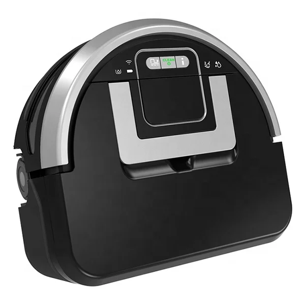 Новое поступление с жестким полом влажной уборки пылесос робот-уборщик с 2 в 1 чистых и грязных резервуар для воды Автоматическая перезарядка APP управление