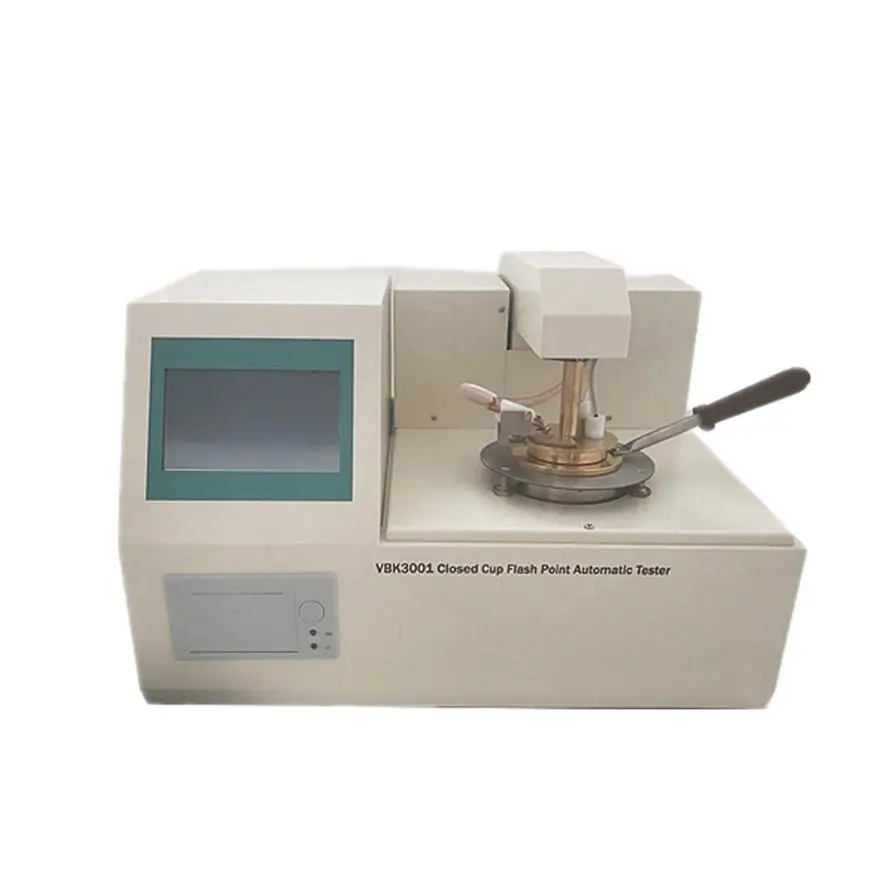 oil flashpoint lab test equipment pensky-martens closed cup flash point meter automatic flash point apparatus