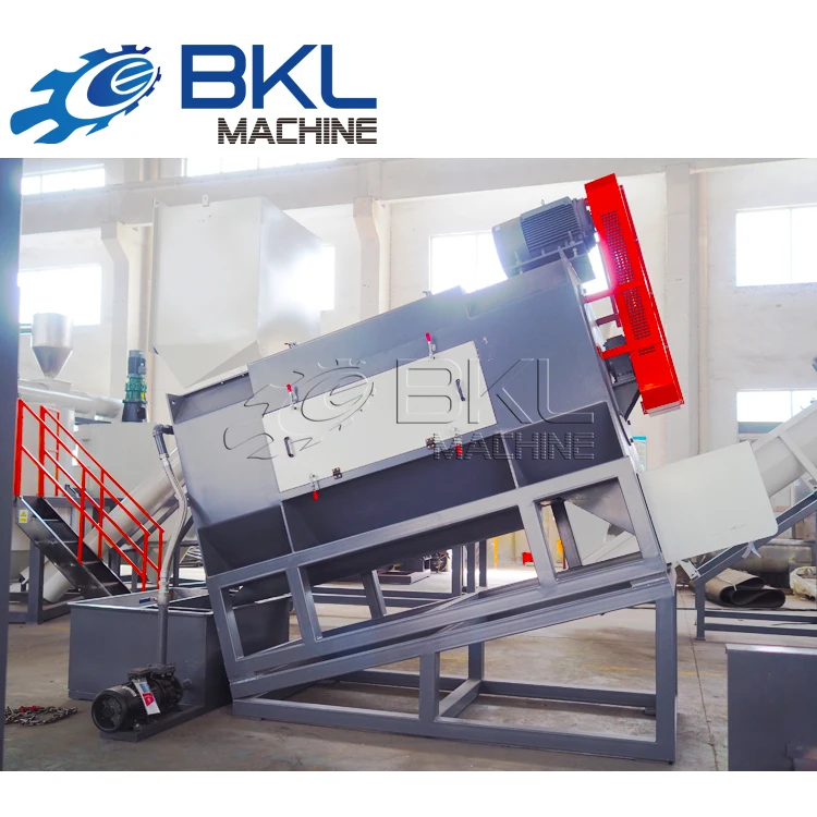 
Fully Automatic PET bottle flakes plastic washing recycling machine production line 