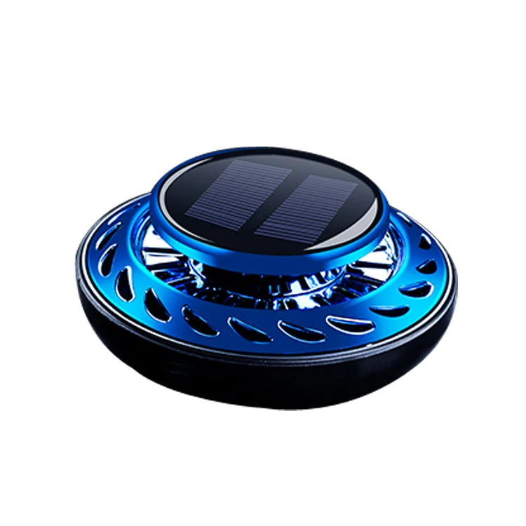 Hot Sell Solar Power Car Aroma Essential Oils Diffuser Car Air Freshener