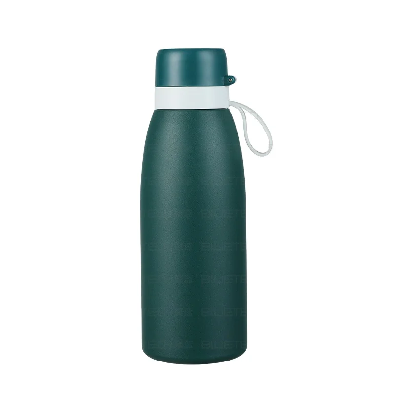 Stainless Steel Insulated Filtered Water Bottle Keep Ice/Cold and Hot Water for 24 h Reduce 99.9% of Chlorine Taste & Odor