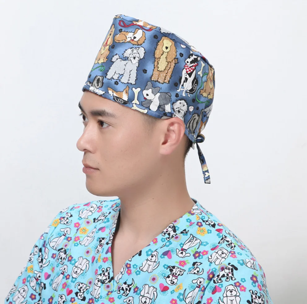 Work Hats For Male Nurse Doctor Hospital Medical Nurse Cap For Men